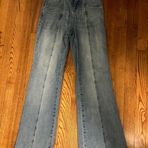 Stylish Light Blue Flare Jeans for Women